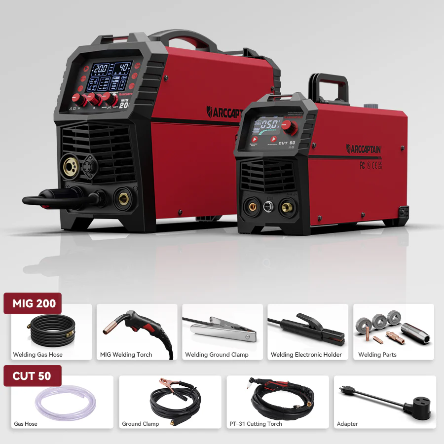 Arccaptain MIG200 Multi Process MIG Welder User-Friendly - Image 13