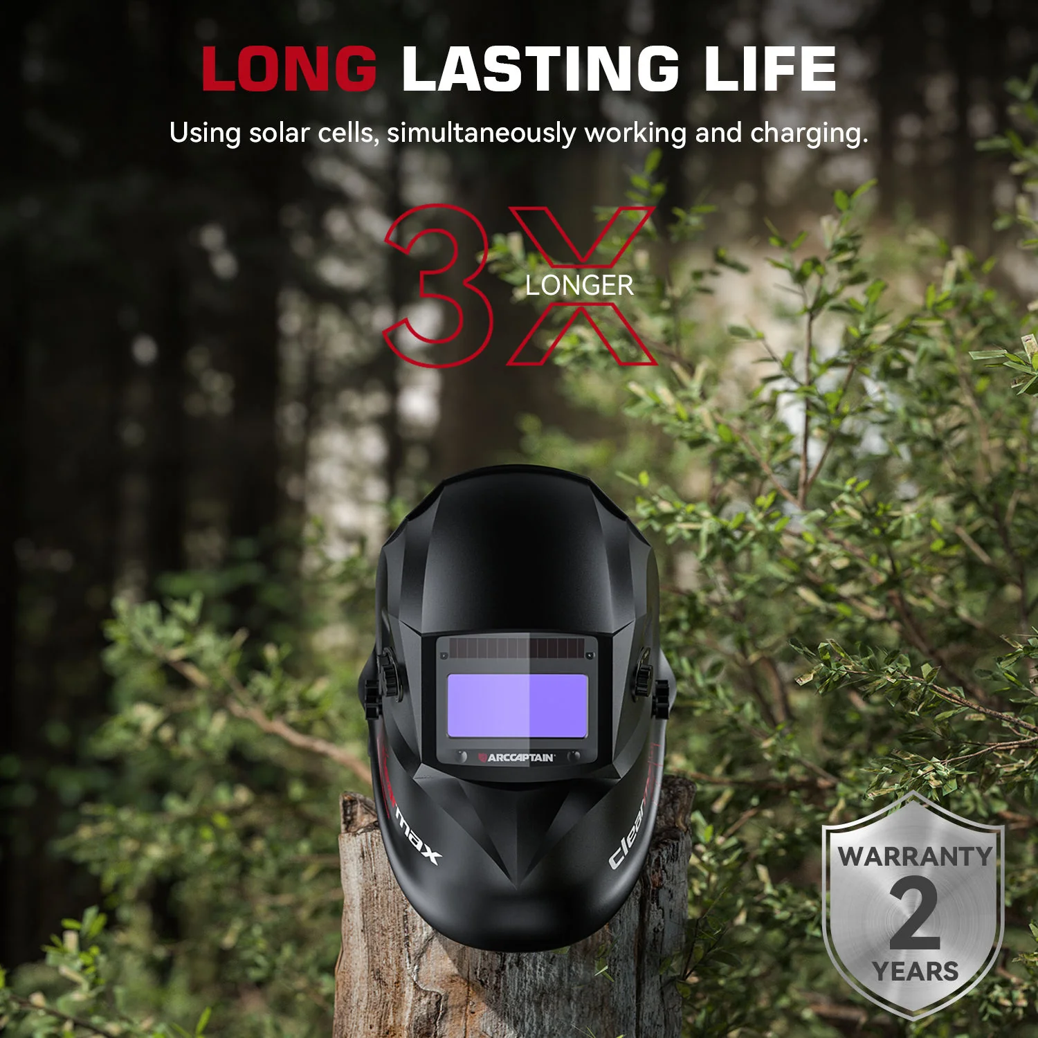 Welding Helmets with Auto Darkening 3.86''x1.69'' ClearLite X100 - Image 20