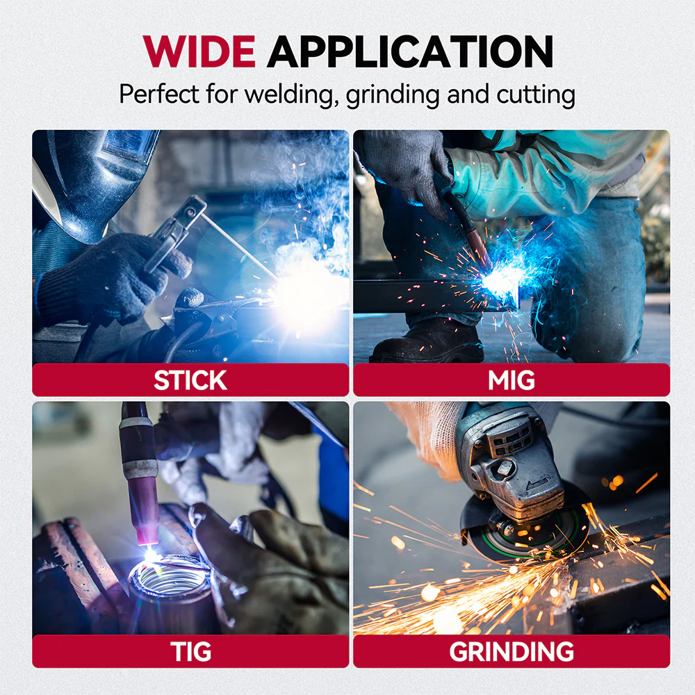 Grinding Cutting Welding Helmet Ink Splash EXSpace X300 - Image 8